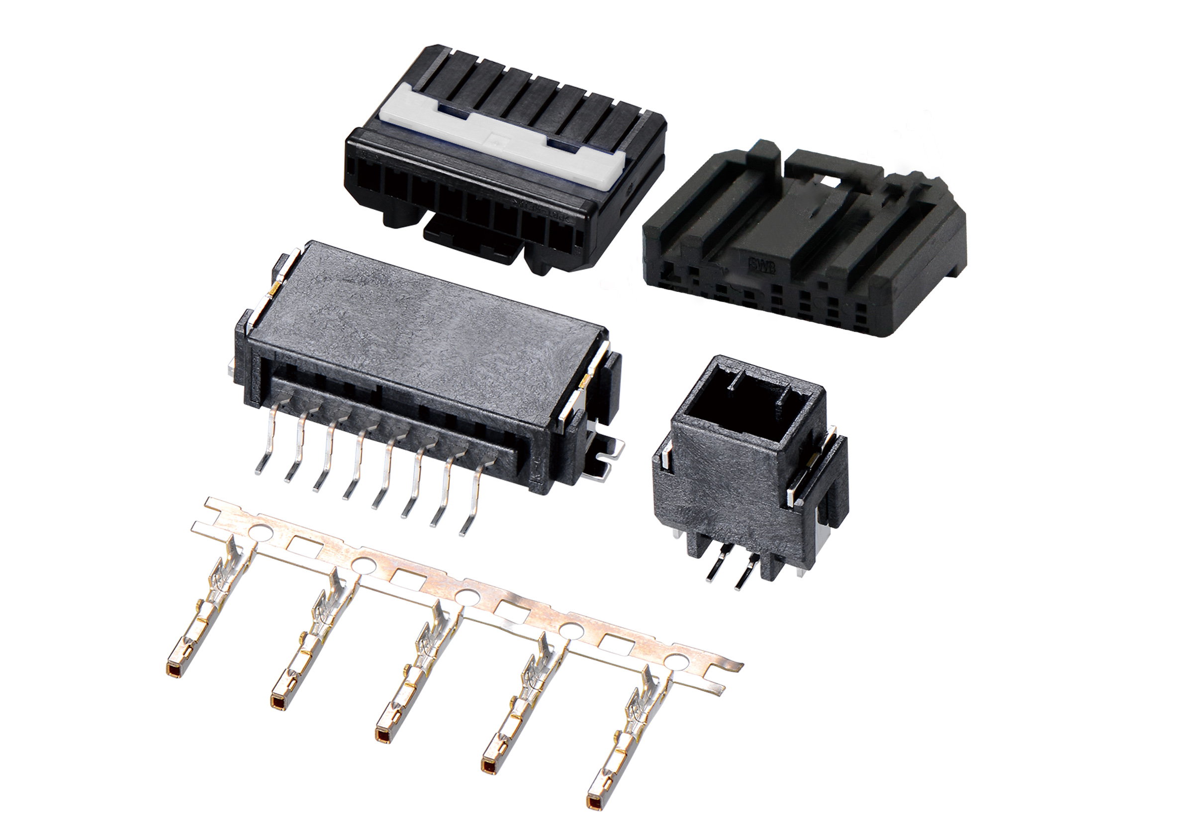 2024 Single Row Series 2.00mm Pitch (.079＂) Automotive TPA/ISL Connectors
